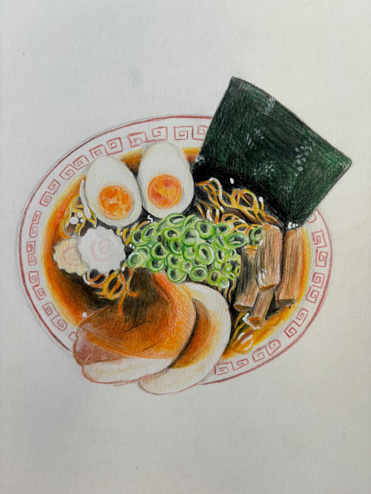 Artwork from the food studies collection.