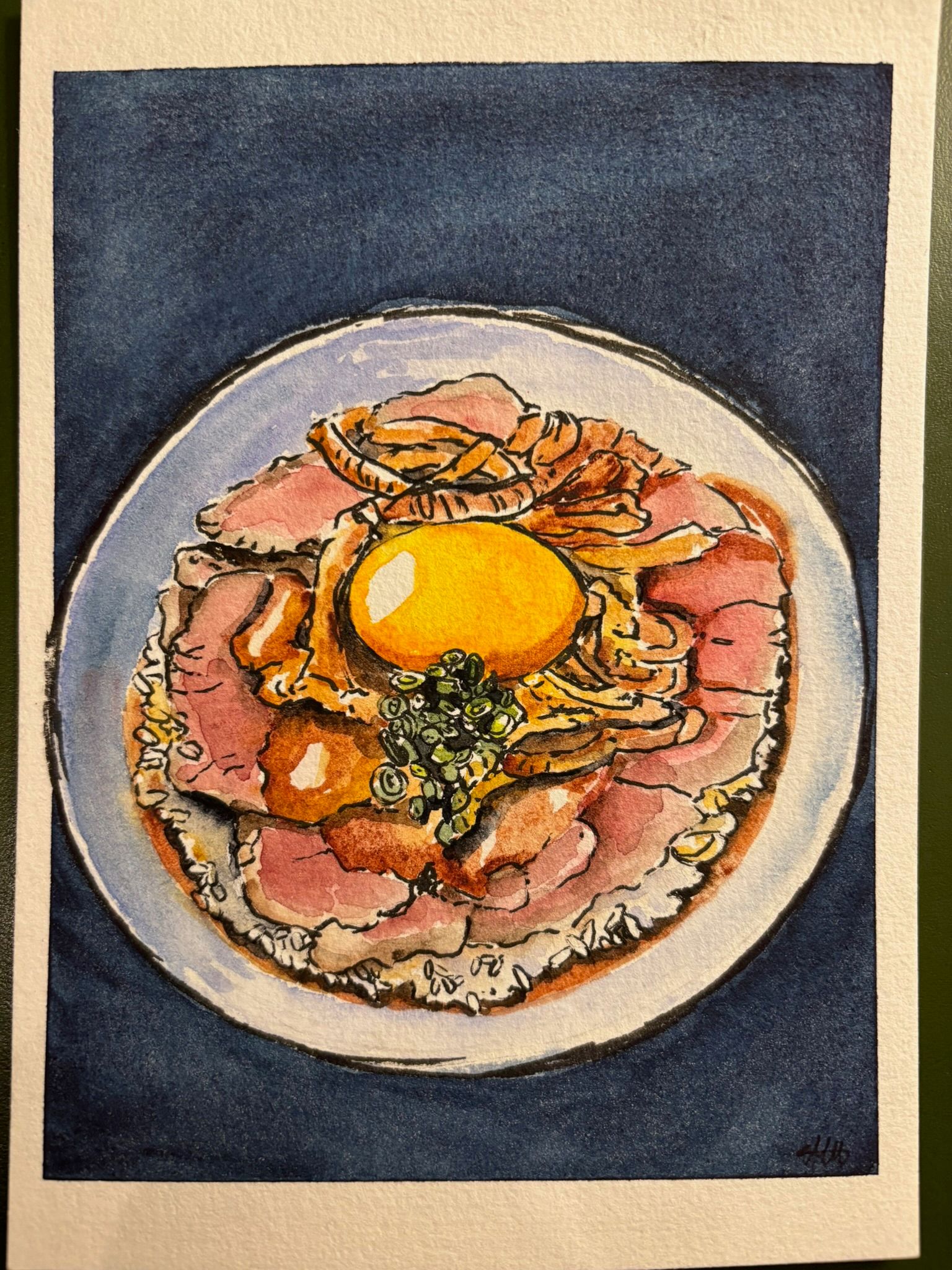 Artwork from the food studies collection.