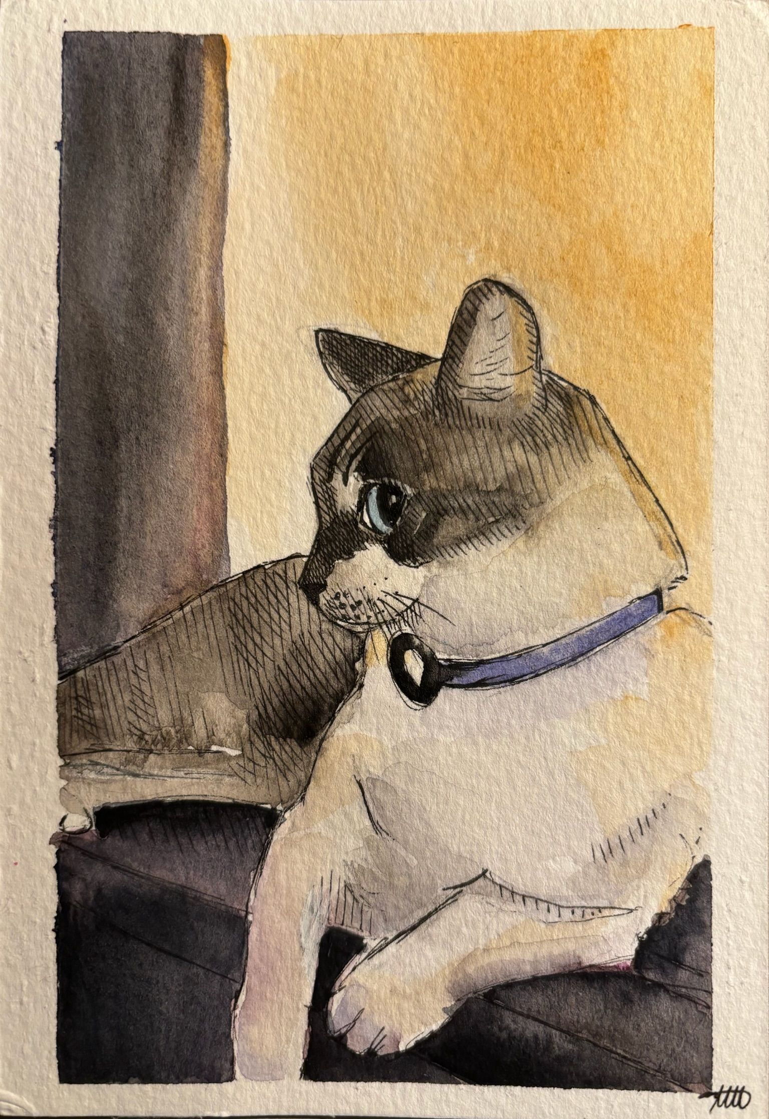 Artwork from the pet portraits collection.